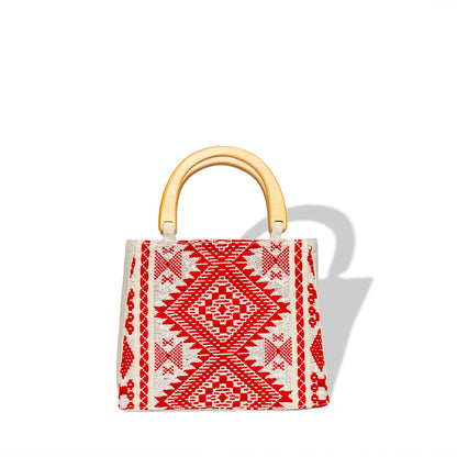 Red Boho Bag