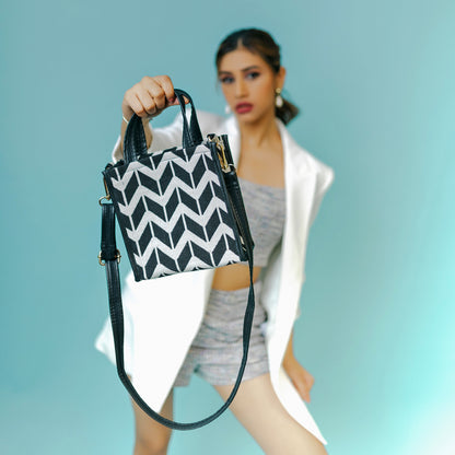 Chevron Crossbody Bag